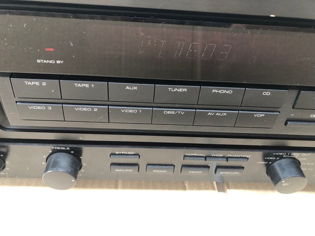 KENWOOD/KA-V6000/サラウンドアンプ通電のみ(A90)