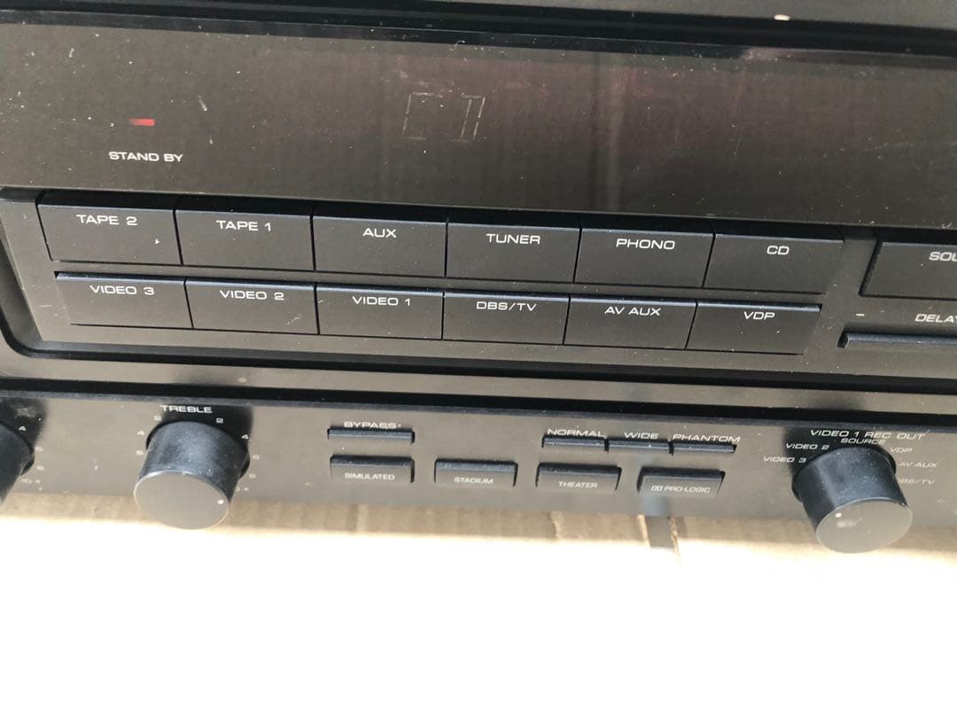 KENWOOD/KA-V6000/サラウンドアンプ通電のみ(A90)