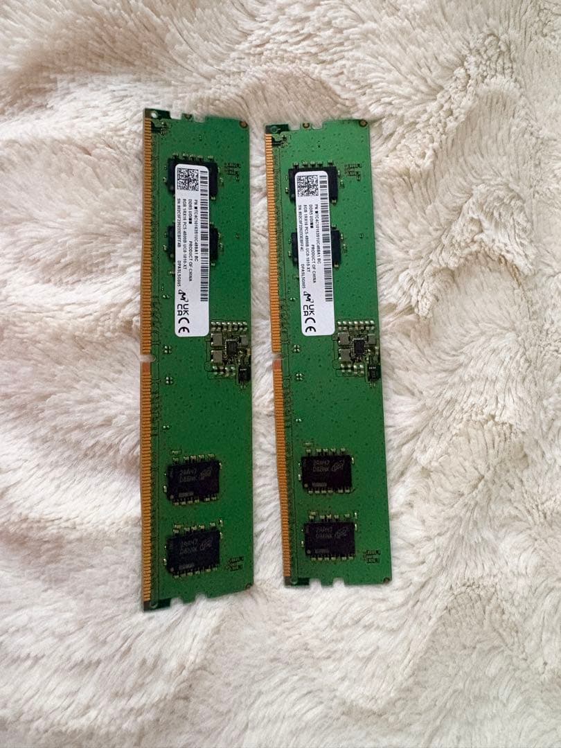 DDR5 16GB (8GB x 2) メモリ