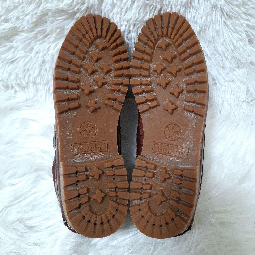 【状態良好】Timberland 3Eye Classic Lug 50009