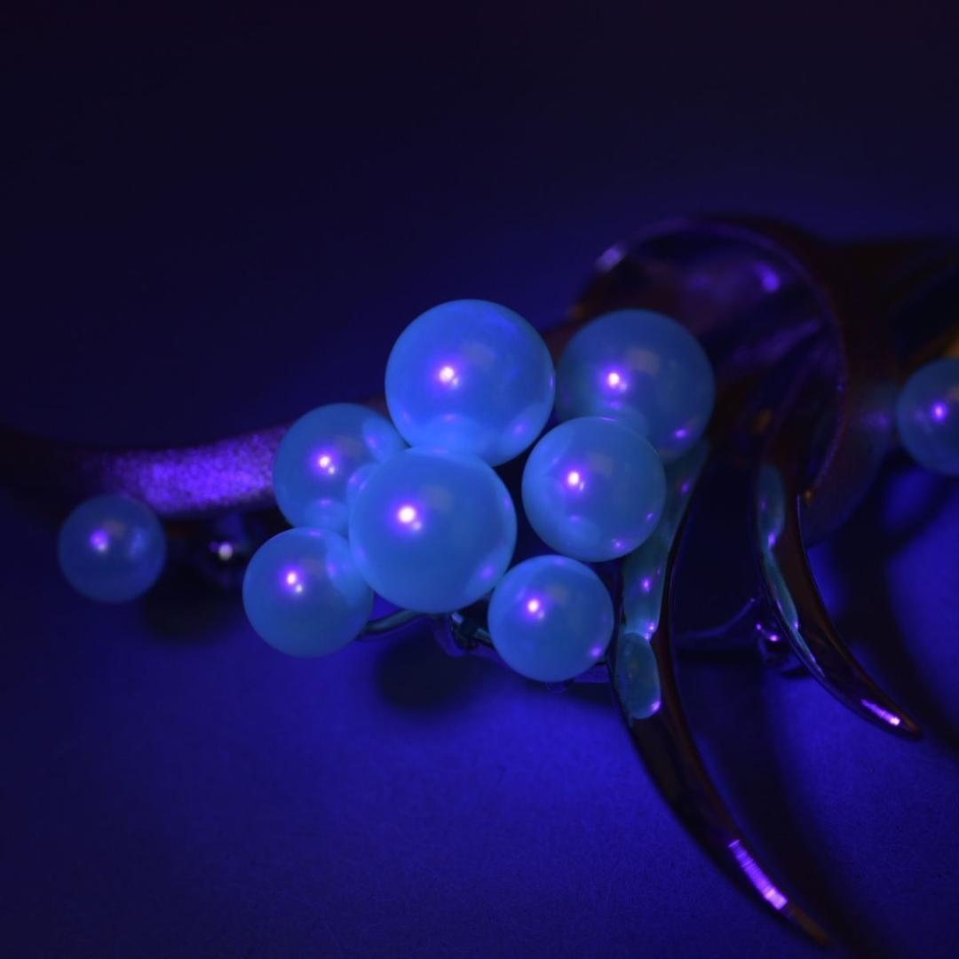 美品 TASAKI フラワー ブローチ パール幅6.9mm SV パール 本真珠