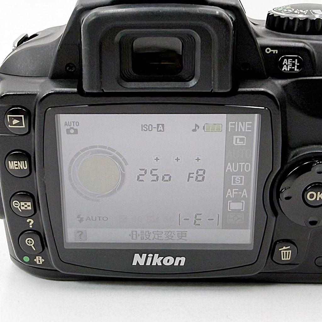 ニコン Nikon D40 55-200mm 望遠レンズセット 一眼レフ カメラ