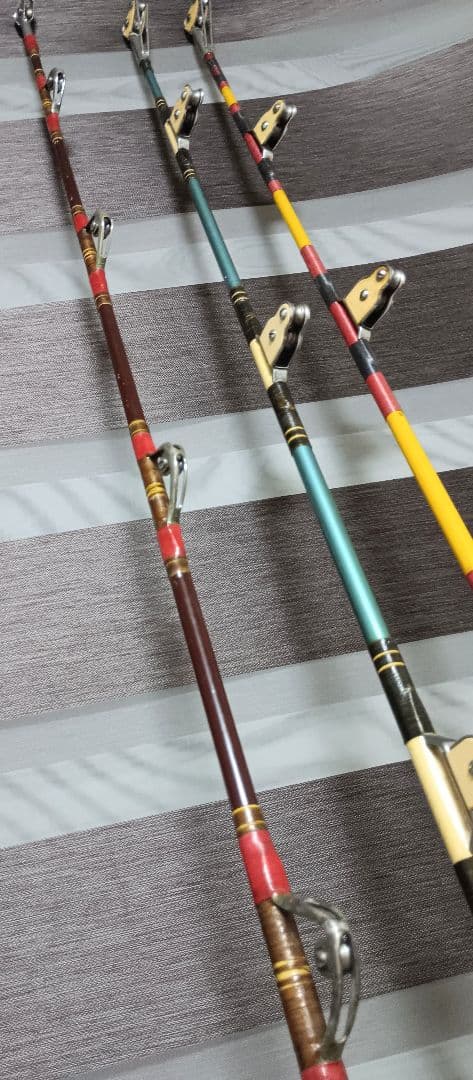 オリムピック トローリングロッドまとめて3本　メンテナンス済