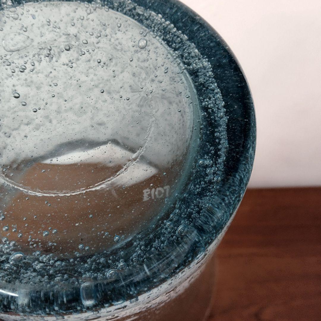 France【Biot】吹きガラス フラワーベース 花瓶　大型