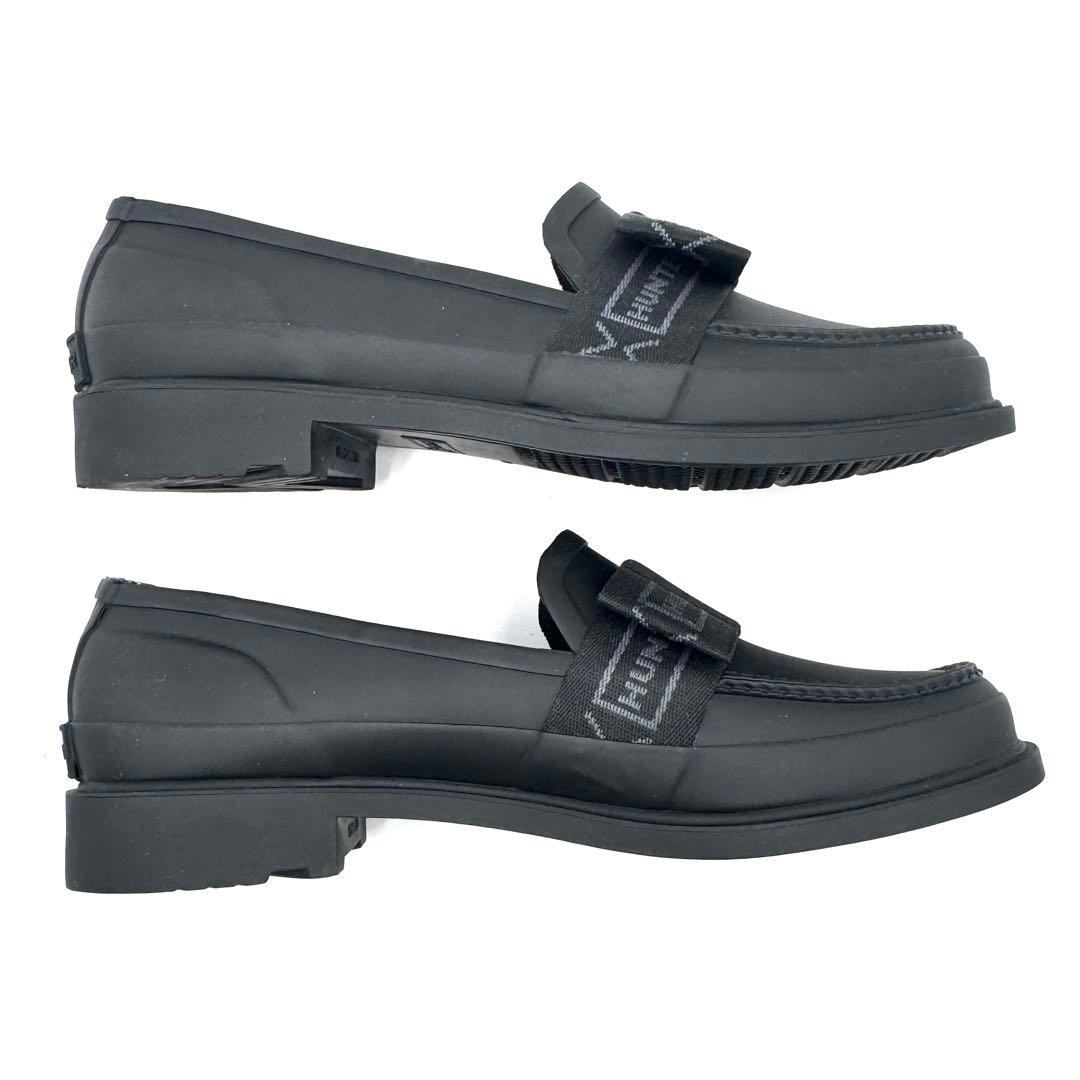極美品 HUNTER REFAIND BOW PENNY LOAFER 24cm