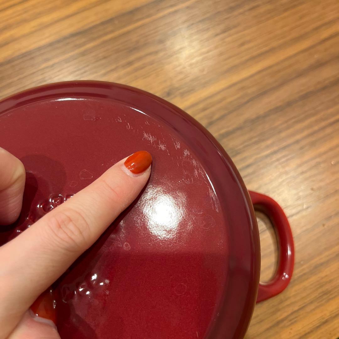 新品 未使用 鍋 ル・クルーゼ ルクルーゼ ルクルーゼ鍋 16cm 赤 レッド