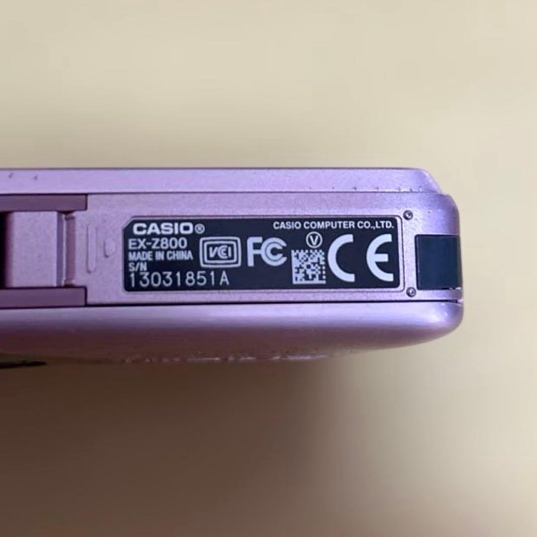 CASIO EXILIM EX-Z800 チェリー ピンク ジャンク