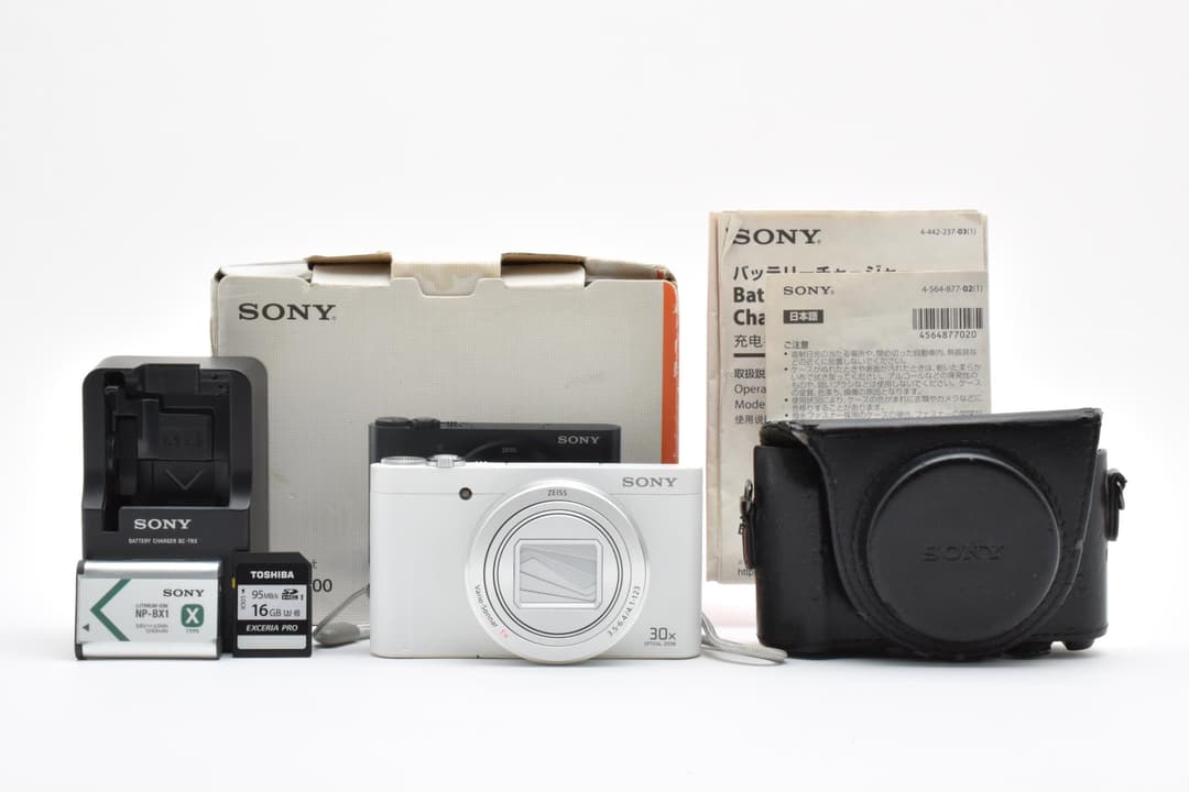 ソニー Cyber-shot DSC-WX500 white #C386