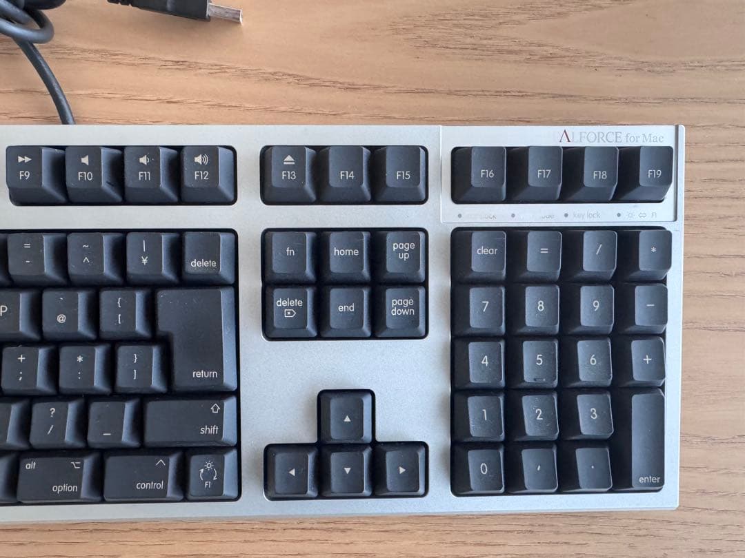 値下げ　REAL FORCE for Mac メカニカルキーボード USB接続