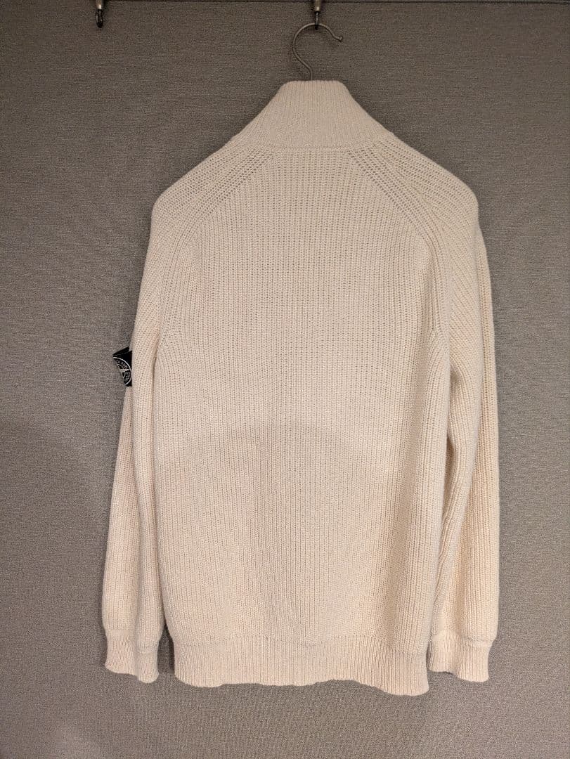 STONE  white tag ドライバーズニット
