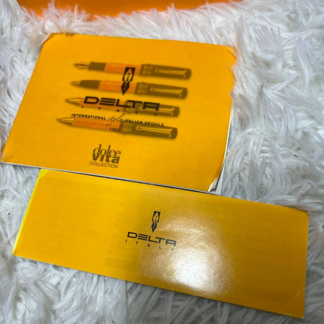 【美品】デルタ　ドルチェビータ　ミディアム　万年筆　14k F