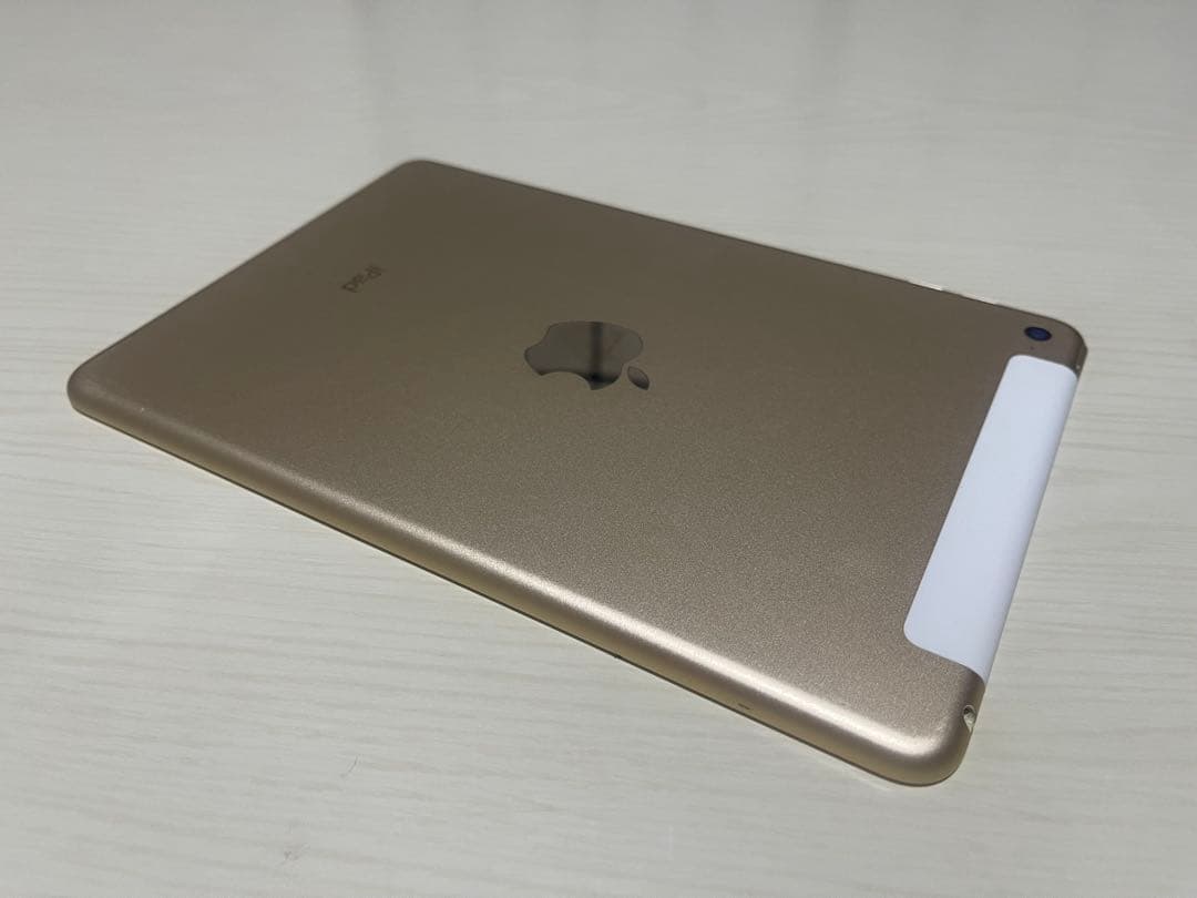 iPad mini4 128GB Wi-Fi+Cellular ゴールド