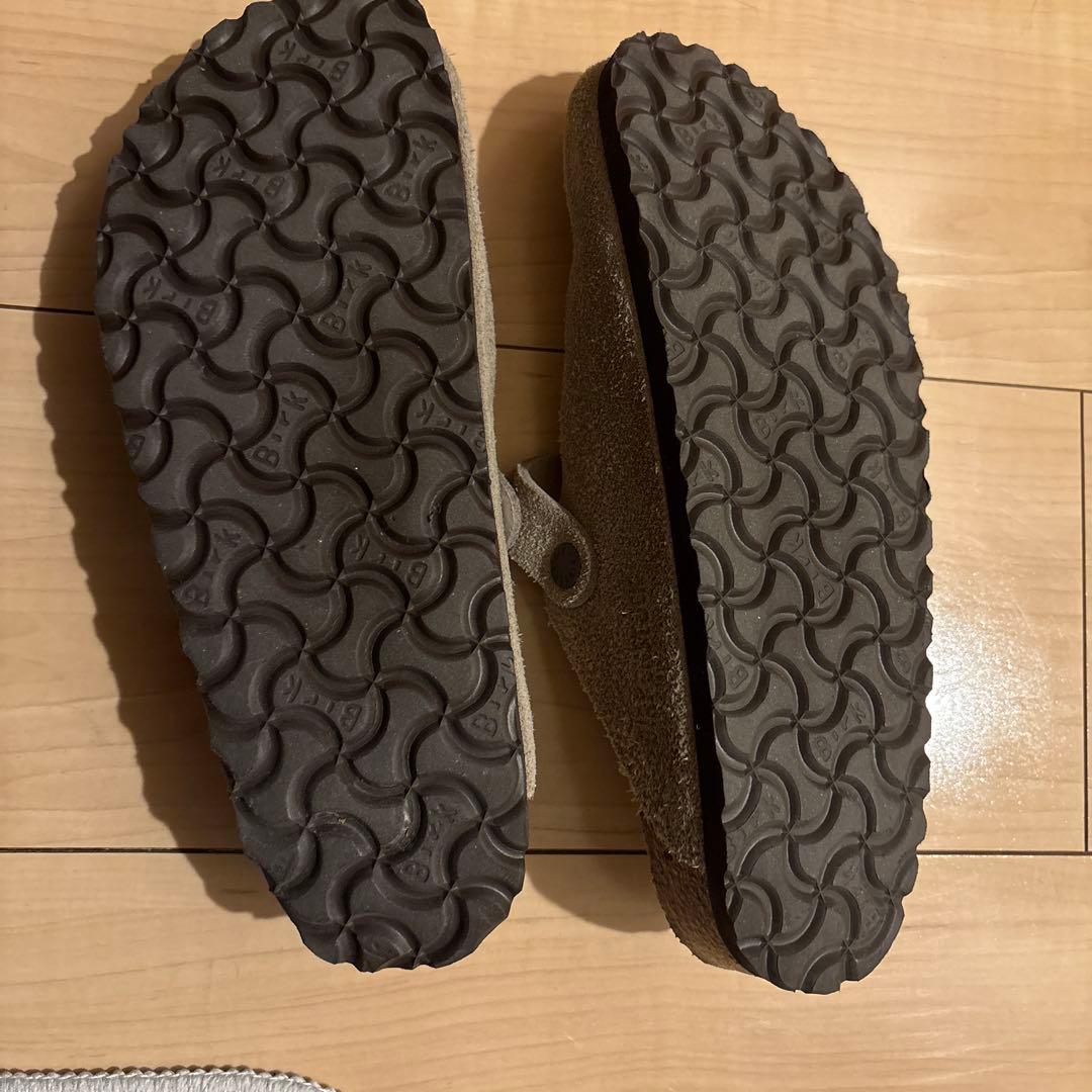 Birkenstock ボストン スエードサンダル 38