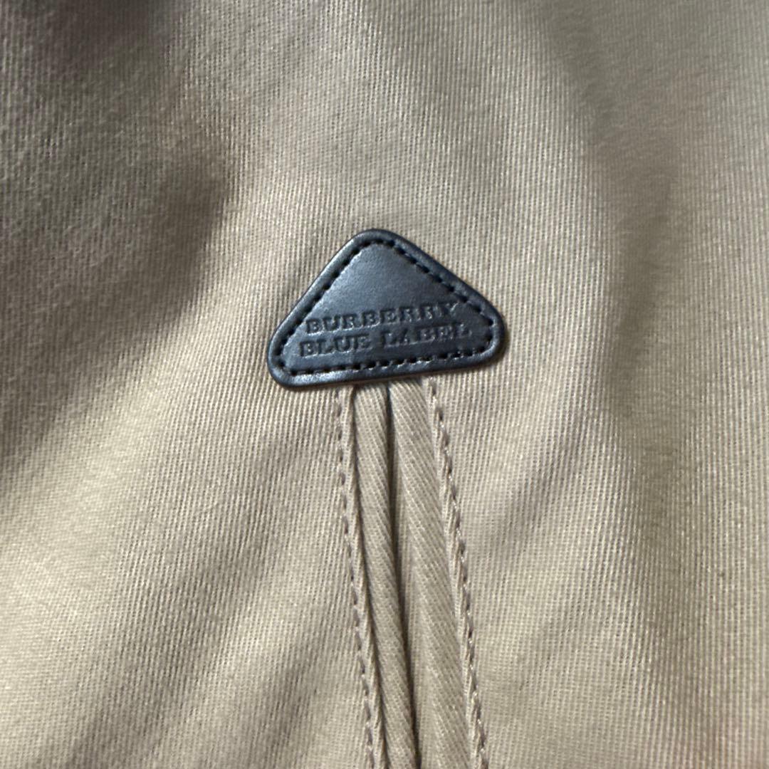BURBERRY BLUE LABEL バーバリーブルーレーベルモッズコート美品