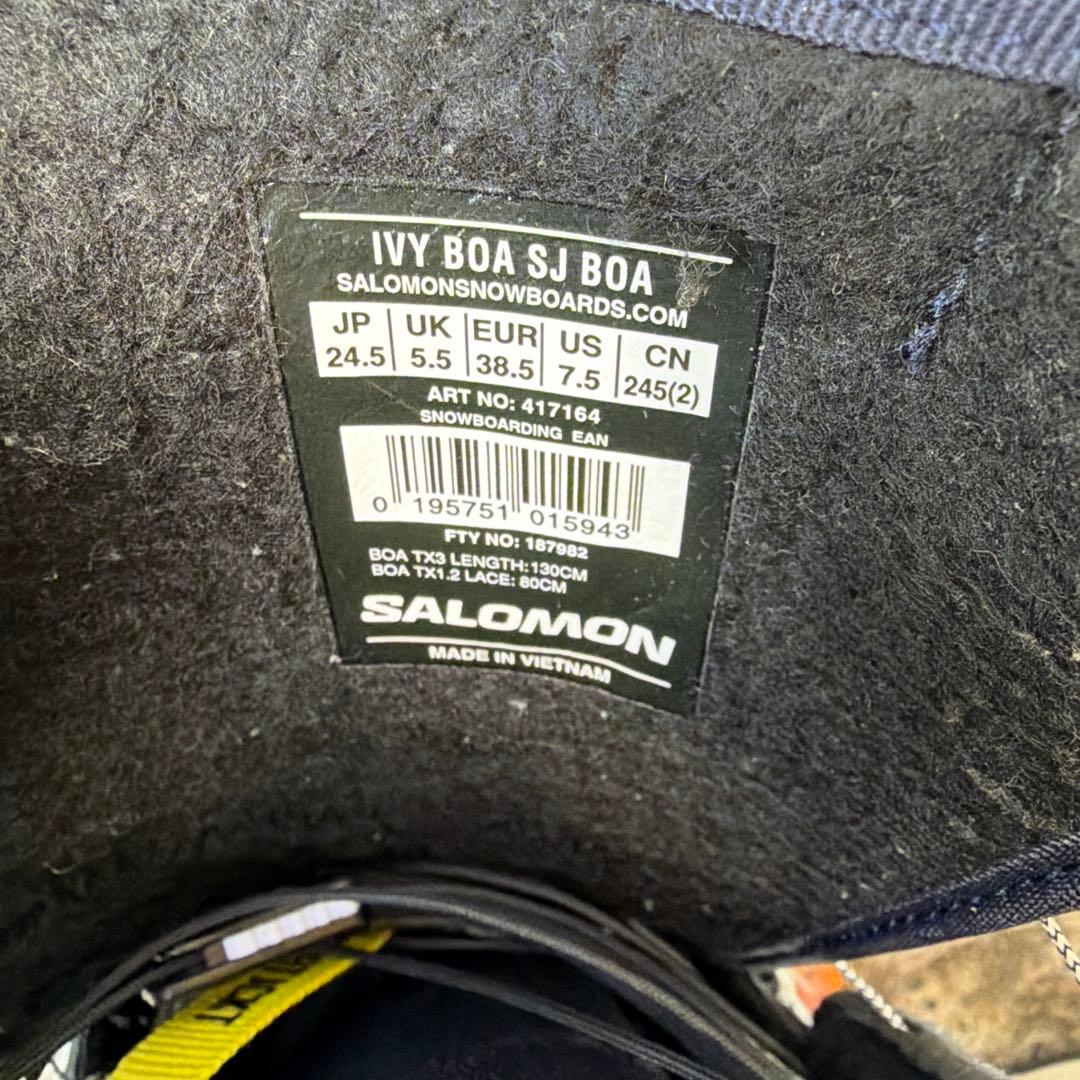 SALOMON IVY BOA SJ BOA レディース スノーボードブーツ
