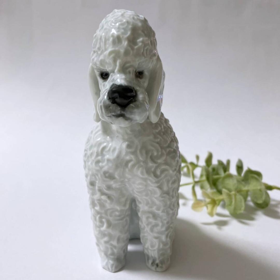 ローゼンタール プードル 犬 フィギュリン ドイツ製