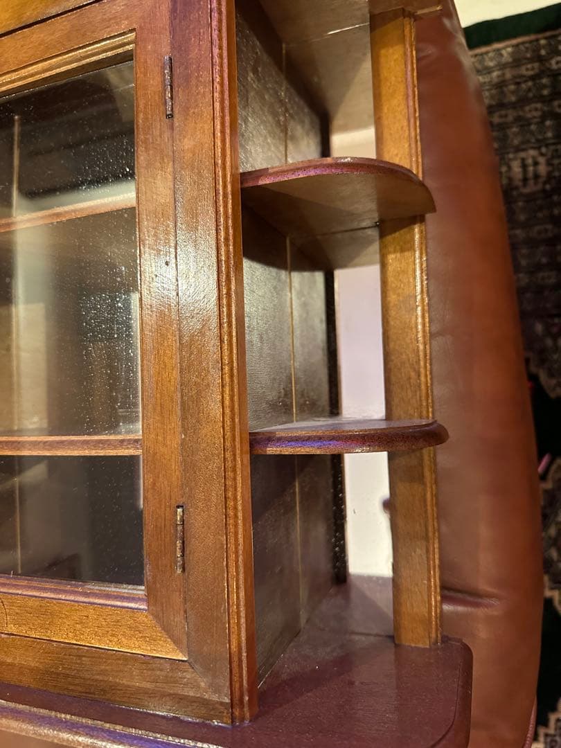 アメリカ製　ヴィンテージ　ミッドセンチュリー　背面ミラーコレクションケ