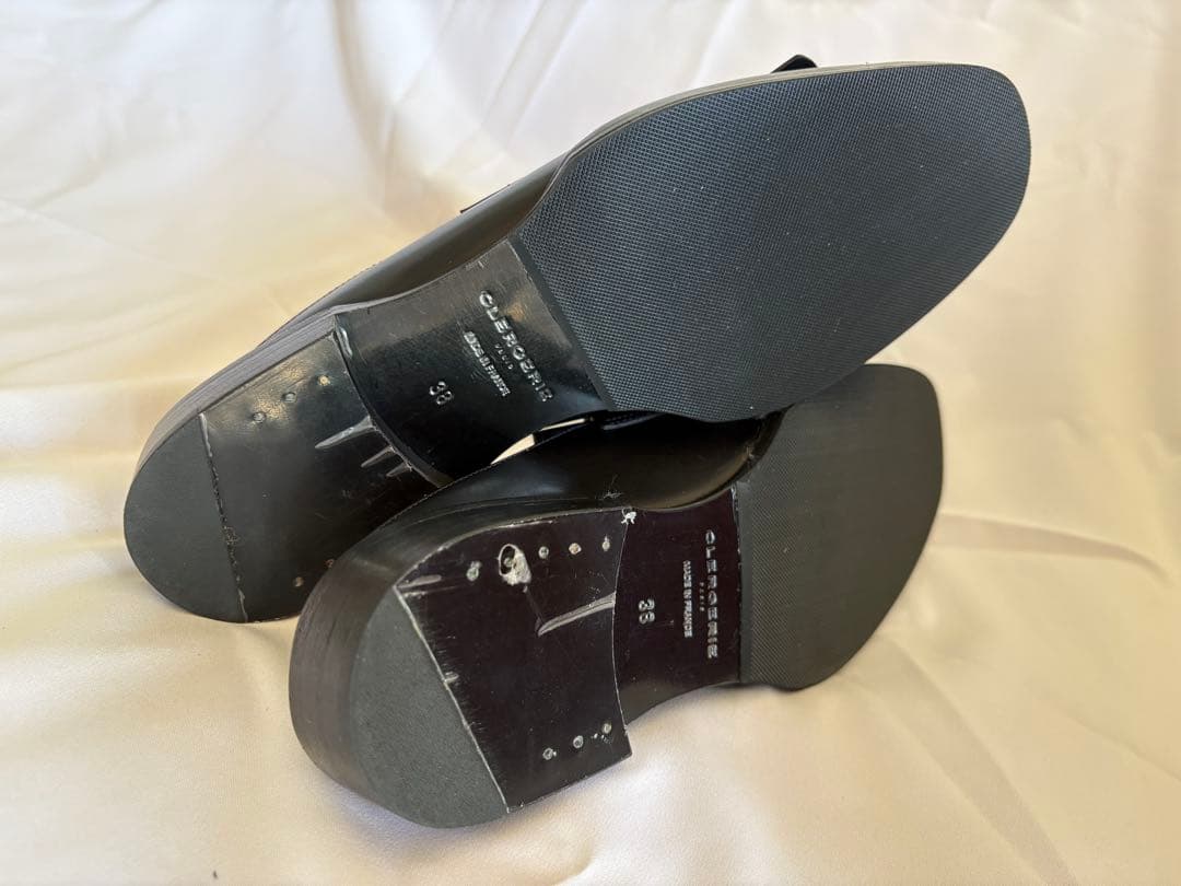 【新品/定価8万】クレジュリー レザー ミュール サンダル 38 (24cm)