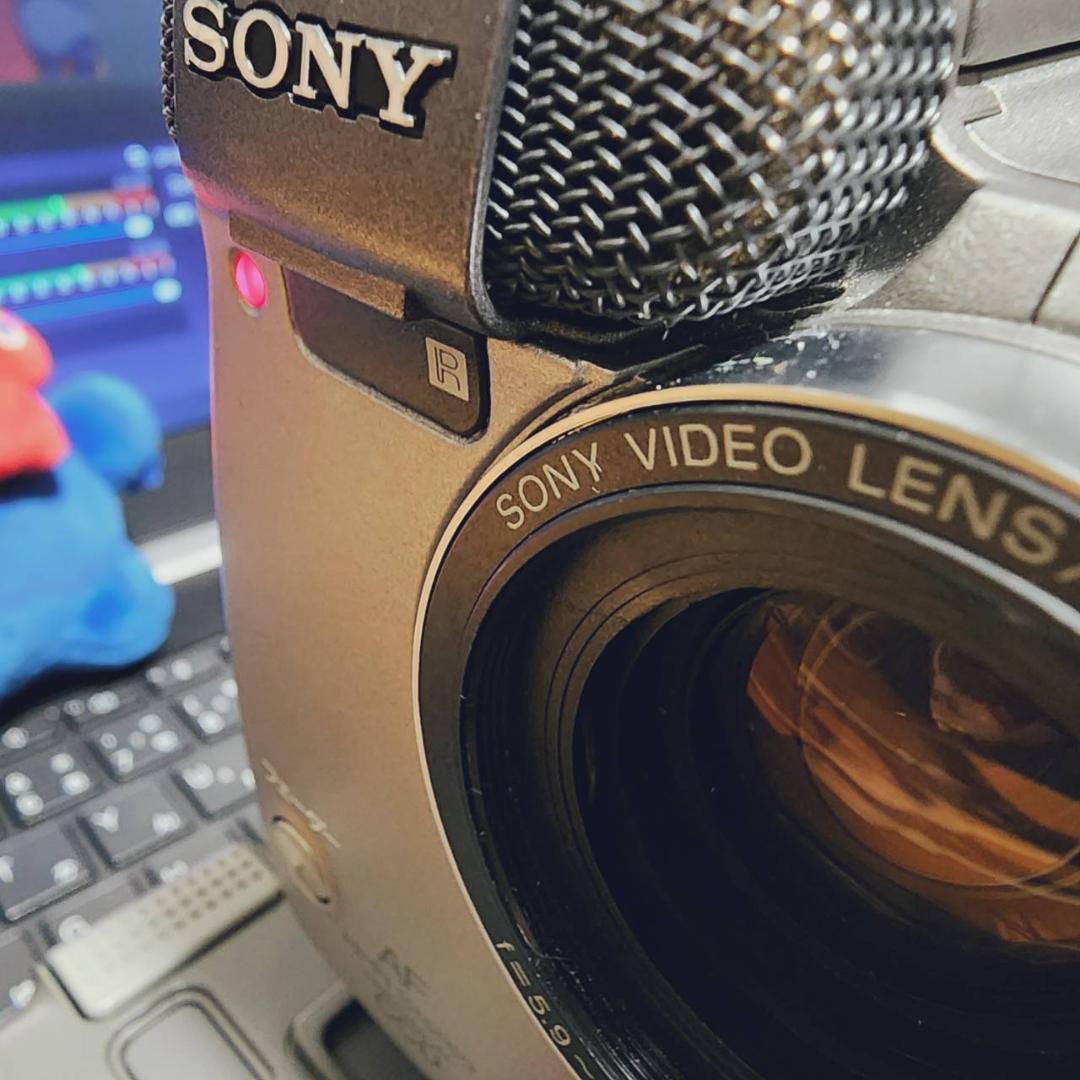 【動作確認済】SONY 高画質 8ミリ Hi8 ビデオカメラ ステーションセット