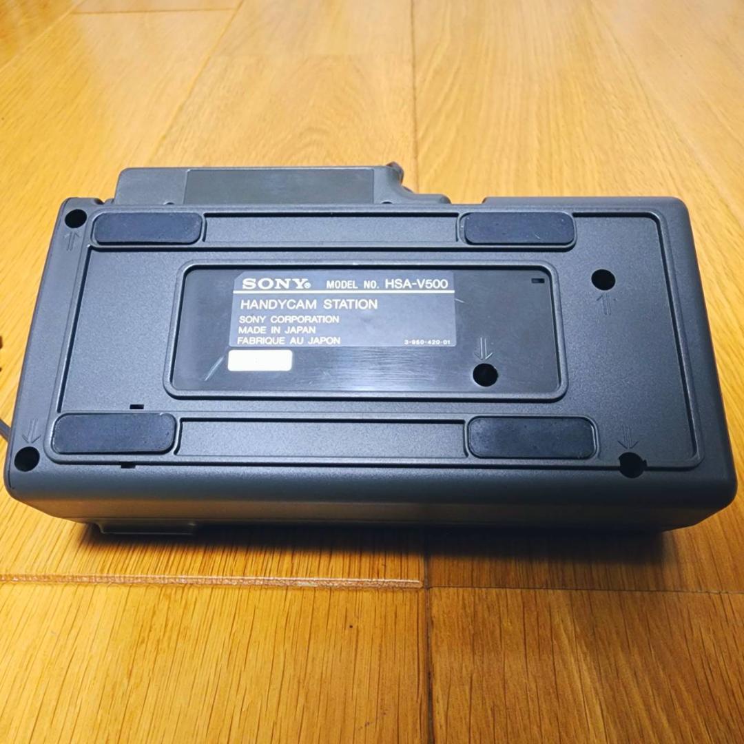 【動作確認済】SONY 高画質 8ミリ Hi8 ビデオカメラ ステーションセット