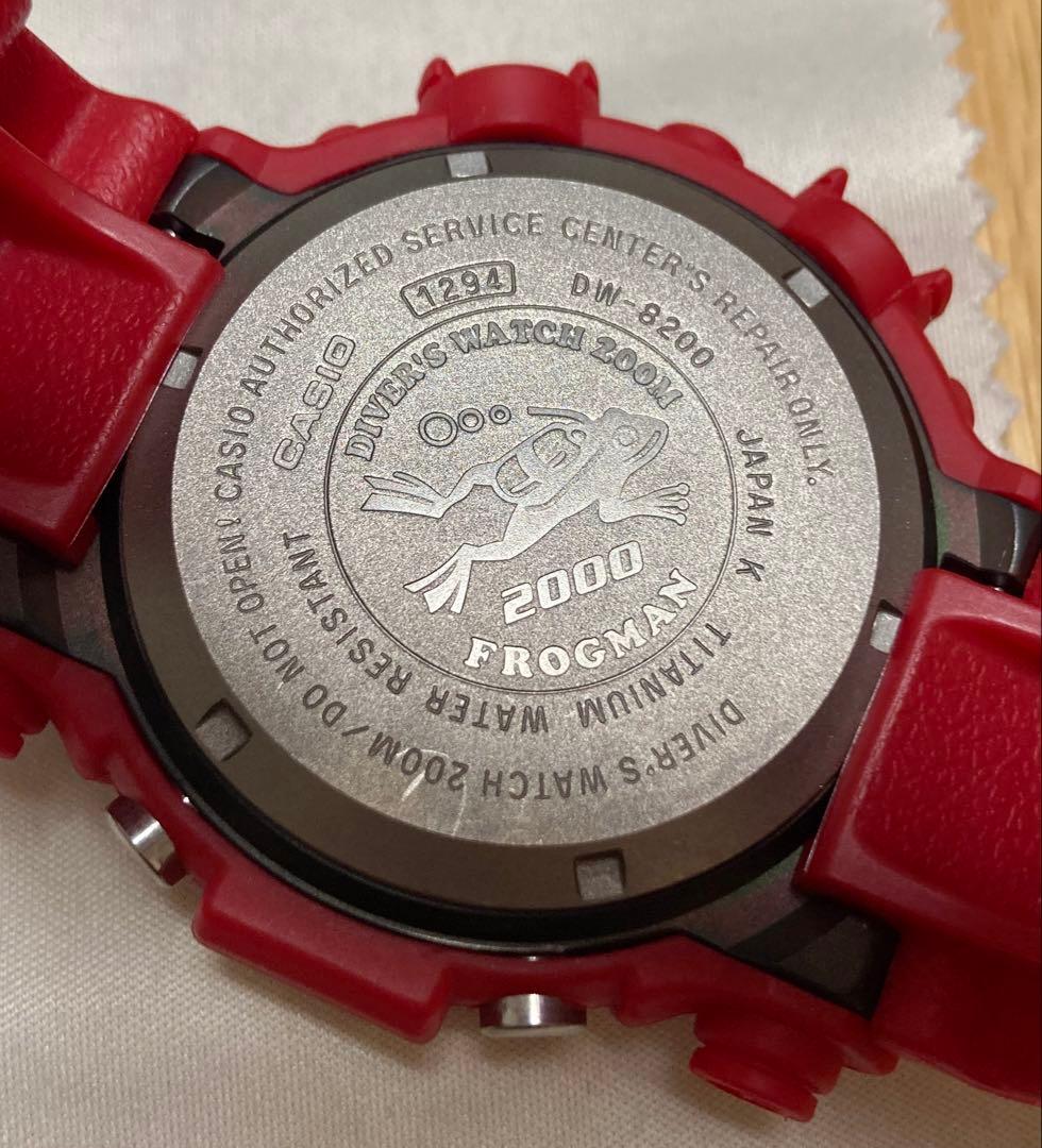 【ニャンハナ‼️】美品G-SHOCK フロッグマン DW-8200F-4JR