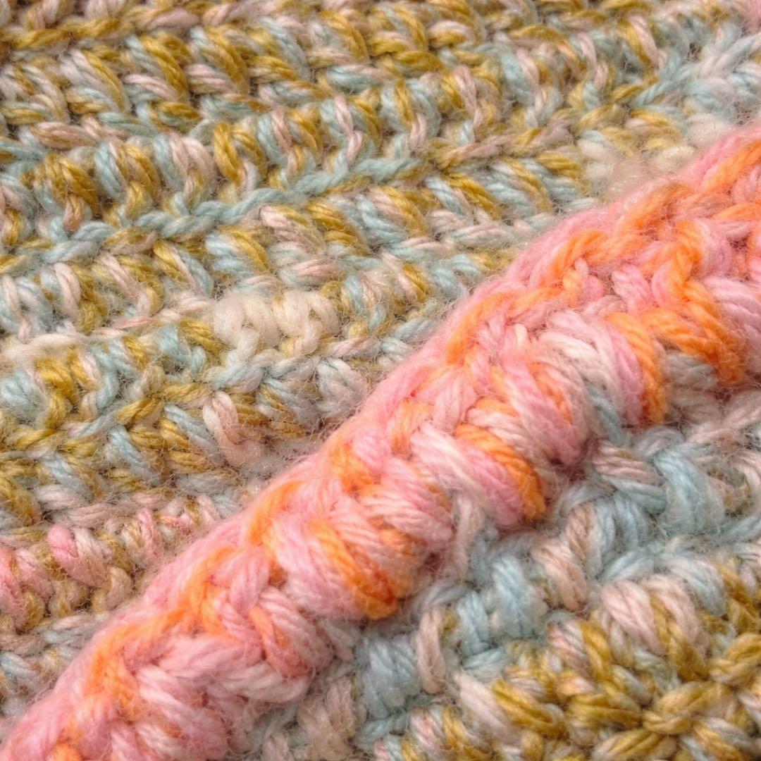 ラグ・カーペット Wool granny rug blanket sunshine