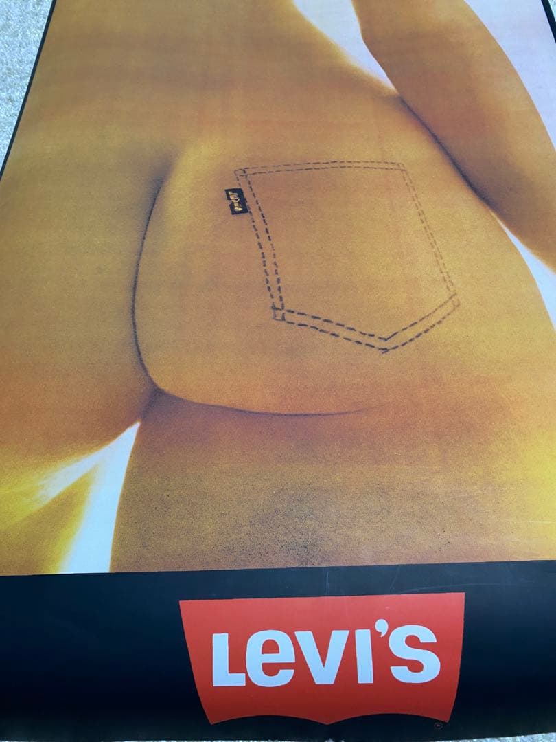 Levi's ポスター ビンテージ Ida Van Bladel 1971年