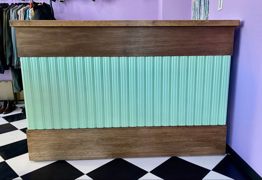 店舗用 1950's アンティーク調 レジカウンター カウンター