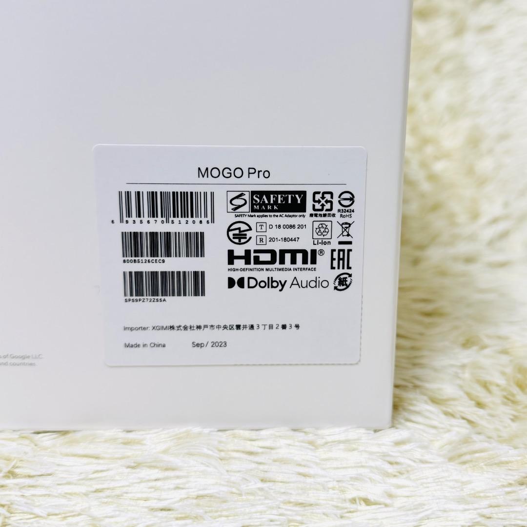 【新品】 XGIMI MoGo Pro モバイルプロジェクター XK03S