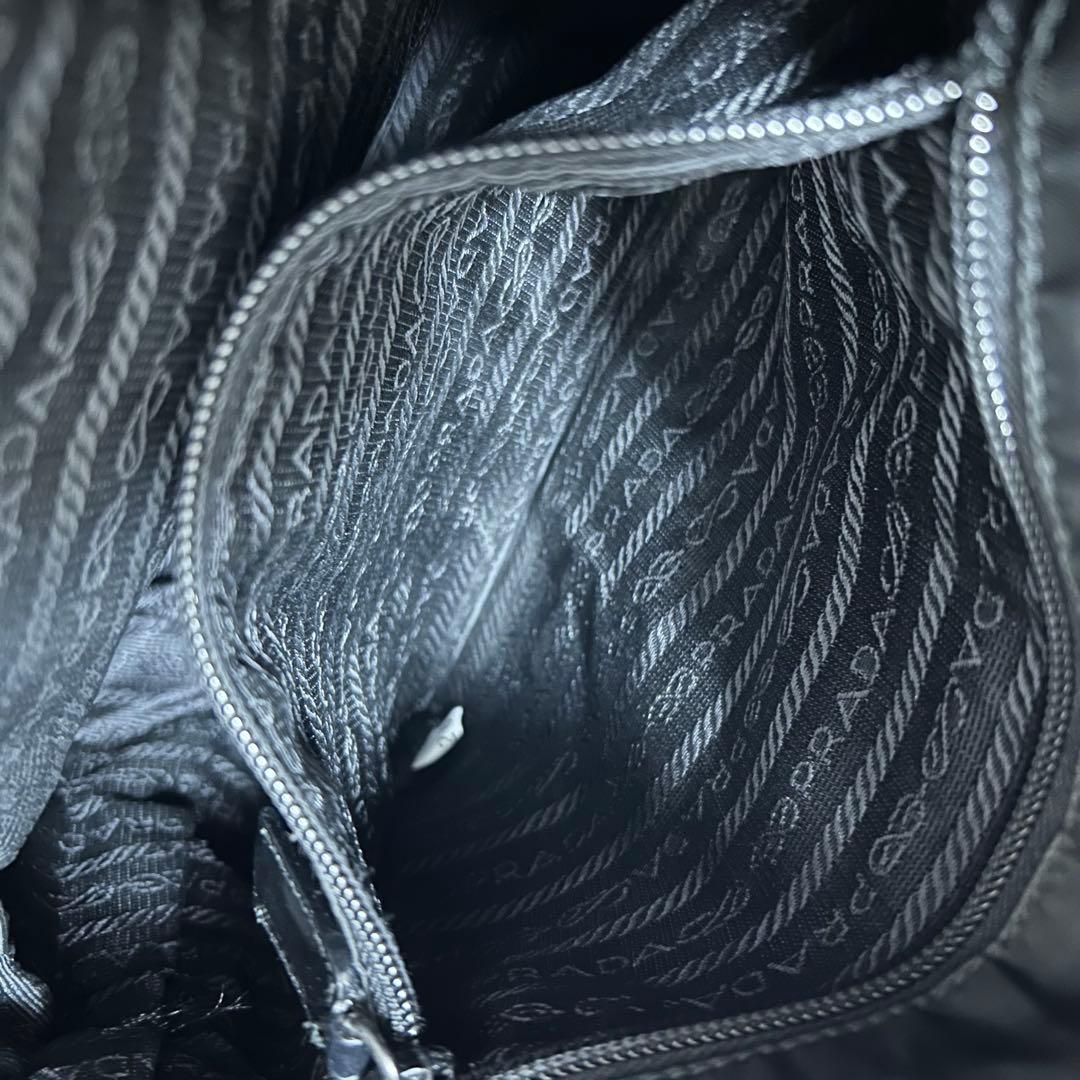 PRADA プラダ テスートナイロン クロスボディ ショルダーバッグ ブラック系