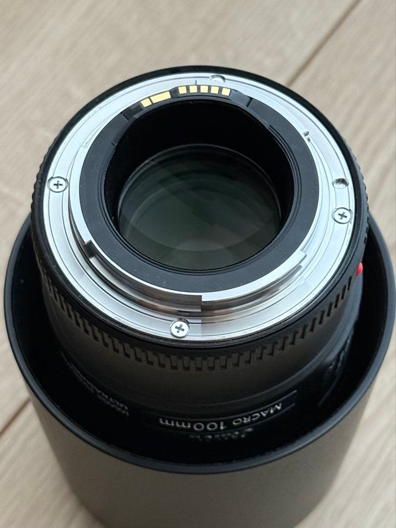 ジャンク CANON EF100mm F2.8L MACRO IS USM