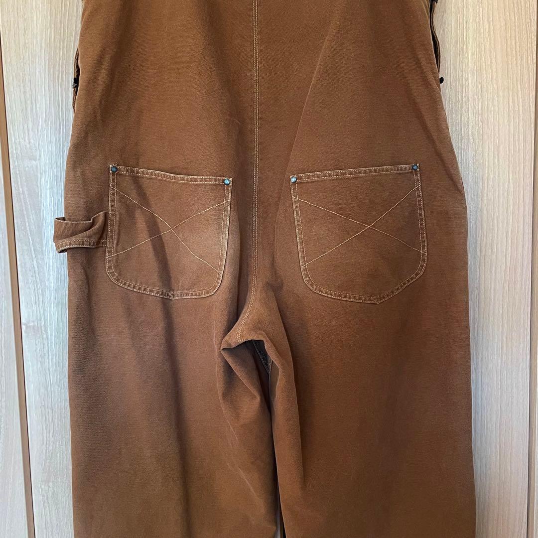 お*ん様 Nigel Cabourn CARPENTER DUNGAREE 茶