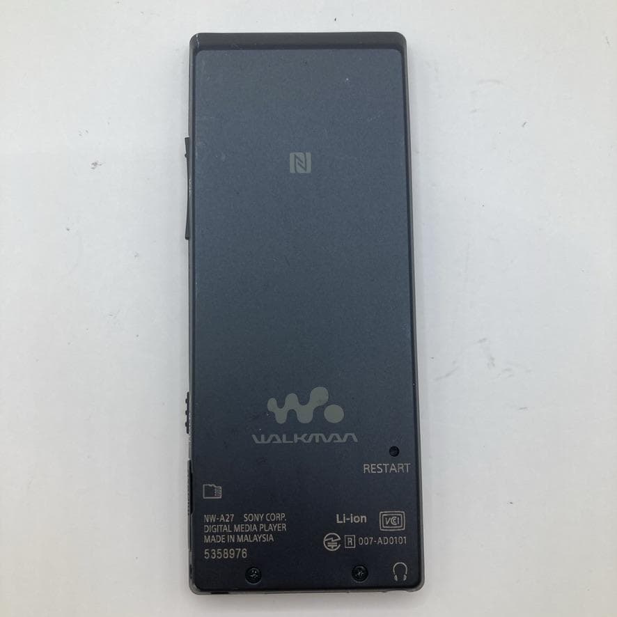 【正常動作品】SONY ウォークマン NW−A27 ソニー 音楽プレーヤー