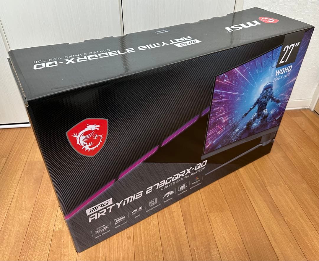 【即購入OK】 MSI MPG ARTYMIS 273CQRX-QD 湾曲