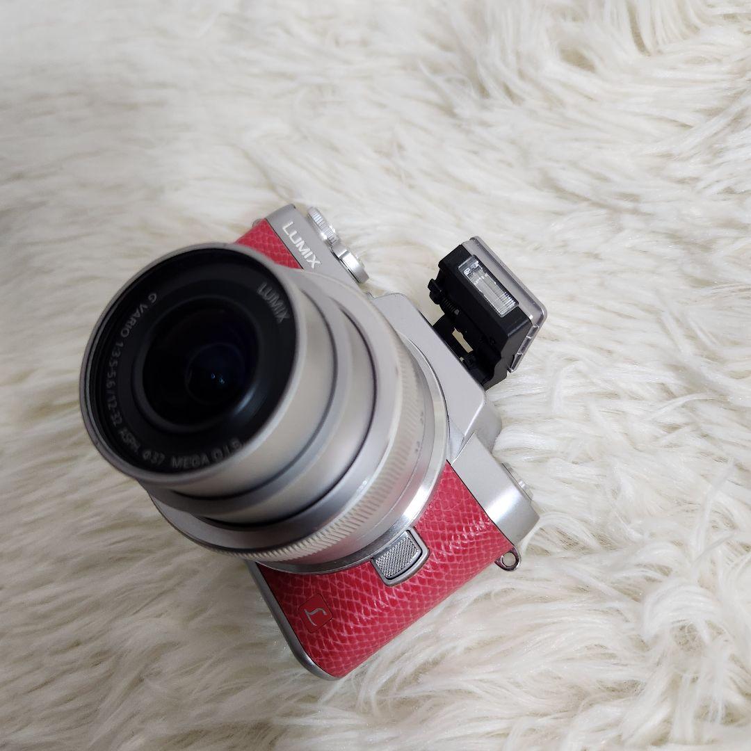ピンク♪コンパクトで高機能 Panasonic LUMIX GF-7