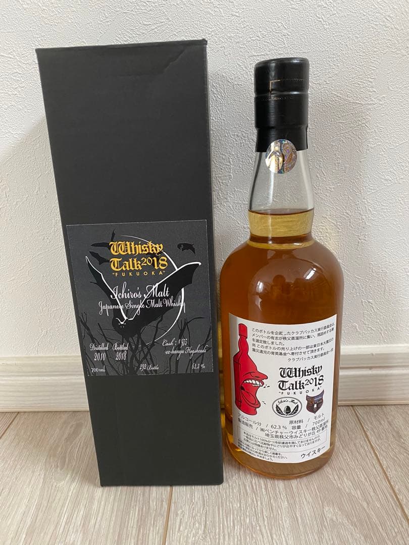 イチローズモルト  失われゆく月と動物シリーズ チチブ コウモリ