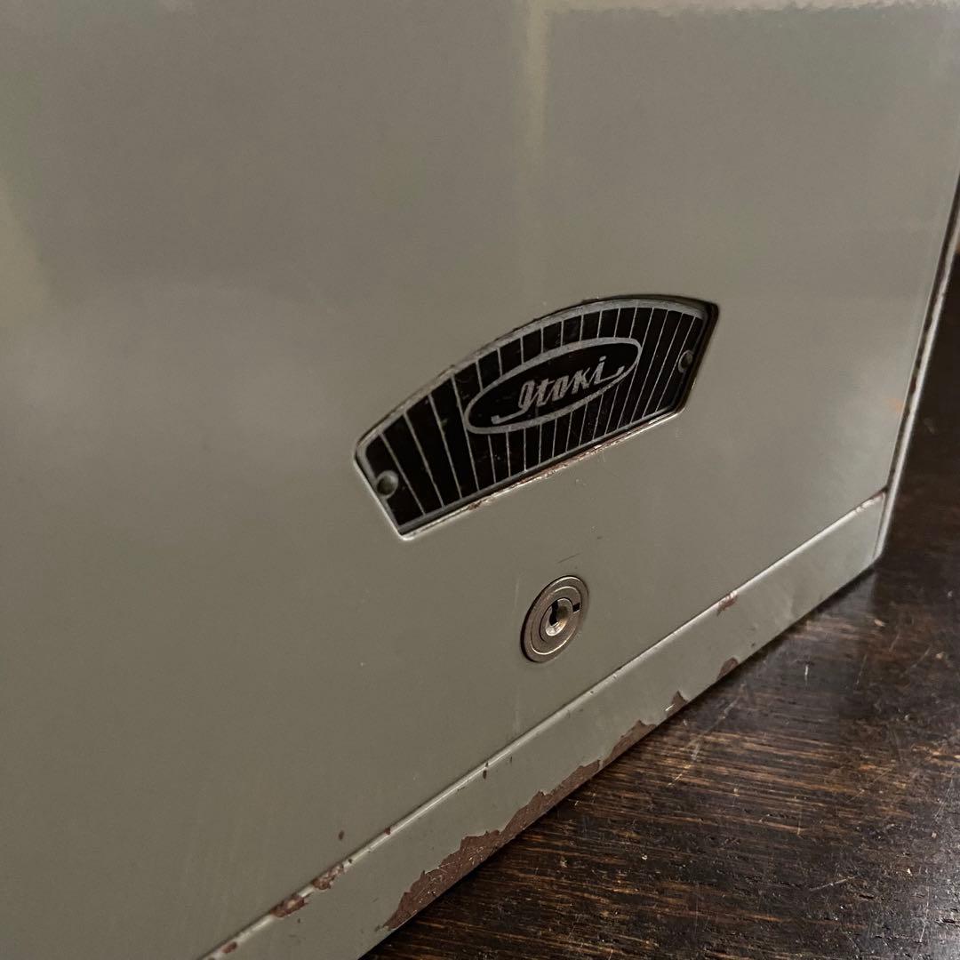 インダストリアル　スチールケース　書類ケース　ビンテージ