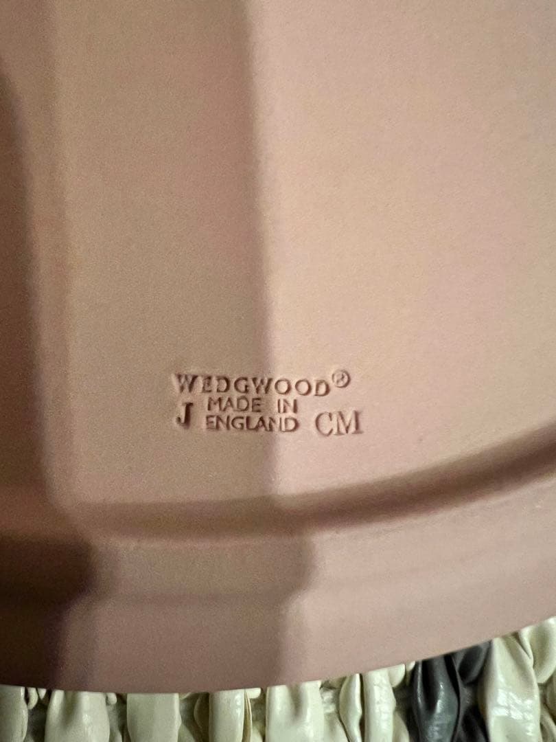 ウェッジウッド　ジャスパー　雛ドールプレート