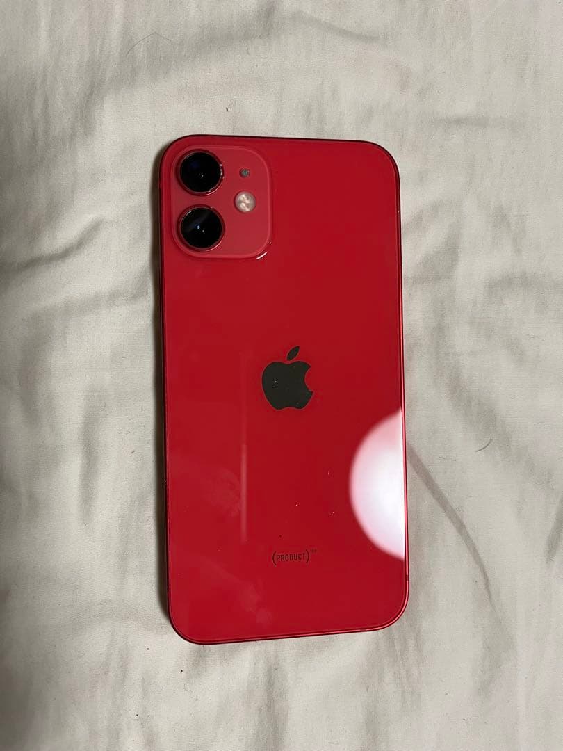 iPhone12mini PRODUCT(RED) 128GB 非純正バッテリー