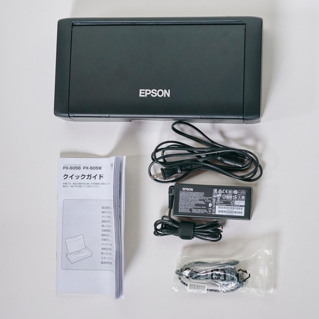 EPSON モバイルプリンター PX-S05B おまけ付き