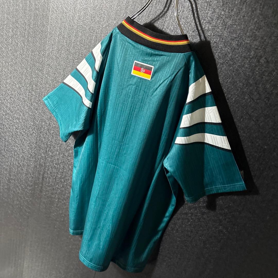 【★ドイツ代表】 adidas 古着 サッカー レトロ ユニフォーム XL 半袖