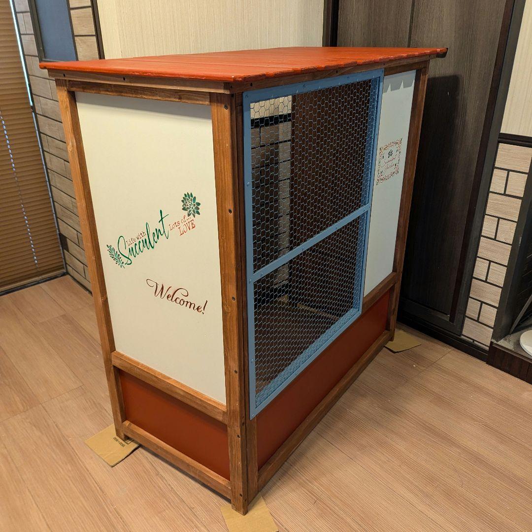 とこ様……オーダー専用【ガーデンシンク カバー】室外機カバー仕様