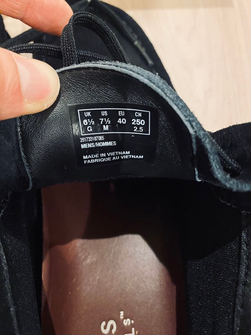 Clarks WallabeeBT GTX UK6.5 25.0 ワラビー