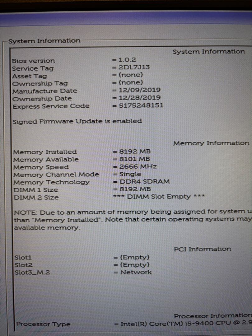 DELL 中古PC Corei5 8GB SSD256GB+HDD1TB