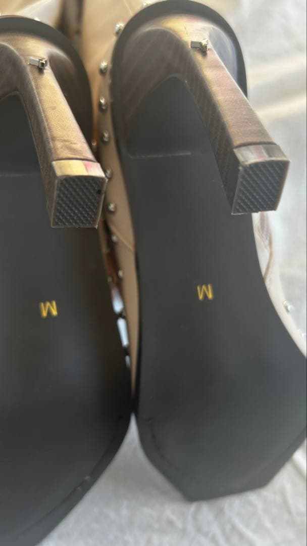 セール中！美品！YELLO イエロ　ロングウエスタンブーツ　フリンジブーツ