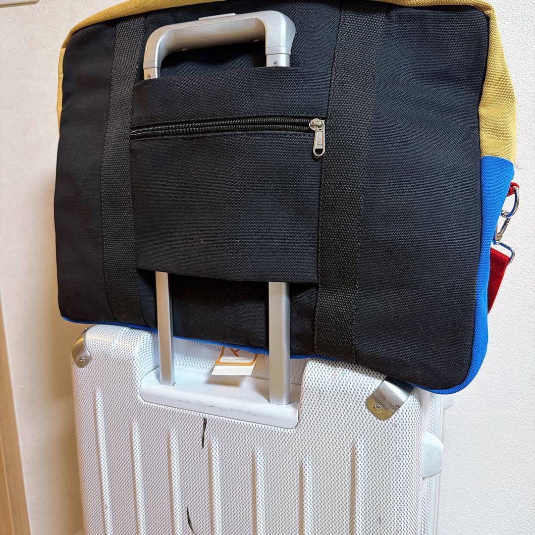 【新品未使用】ミッキーフェイス トラベルバッグ　リンクアット