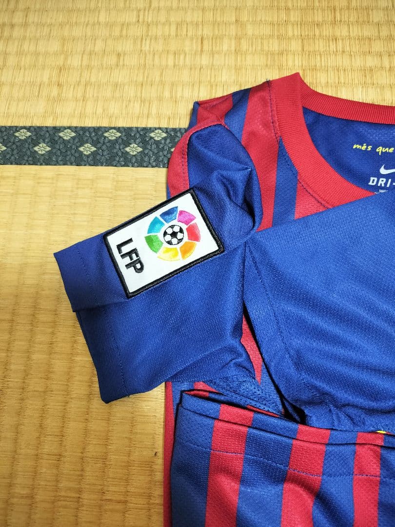 希少キッズ、女性向け★バルセロナ　シャビ　ユニフォーム　キッズＬ　155サイズ