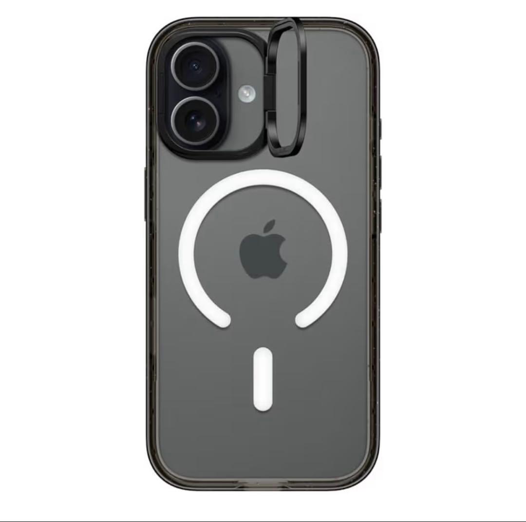 CASETiFY インパクトリングスタンド iPhone 17 クリアブラック
