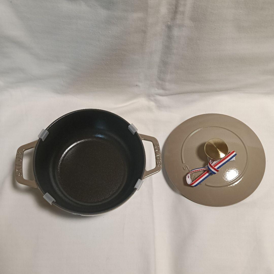 Staub 鋳鉄鍋とグラタン皿　バッラリーニ　フライパンセット　保証書付