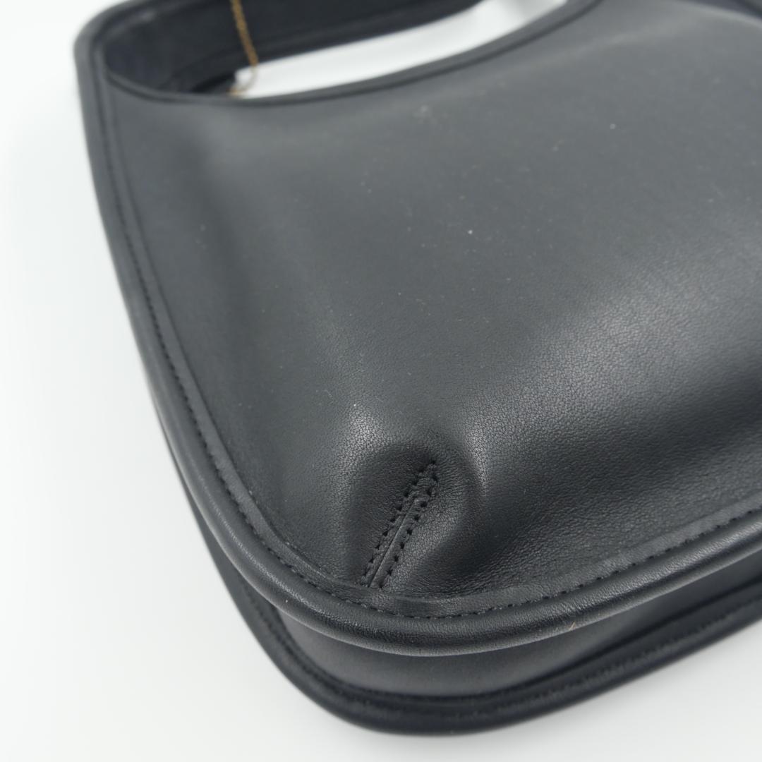 Coach　オールドコーチ　グラブタンレザー　ショルダーバッグ　ブラック